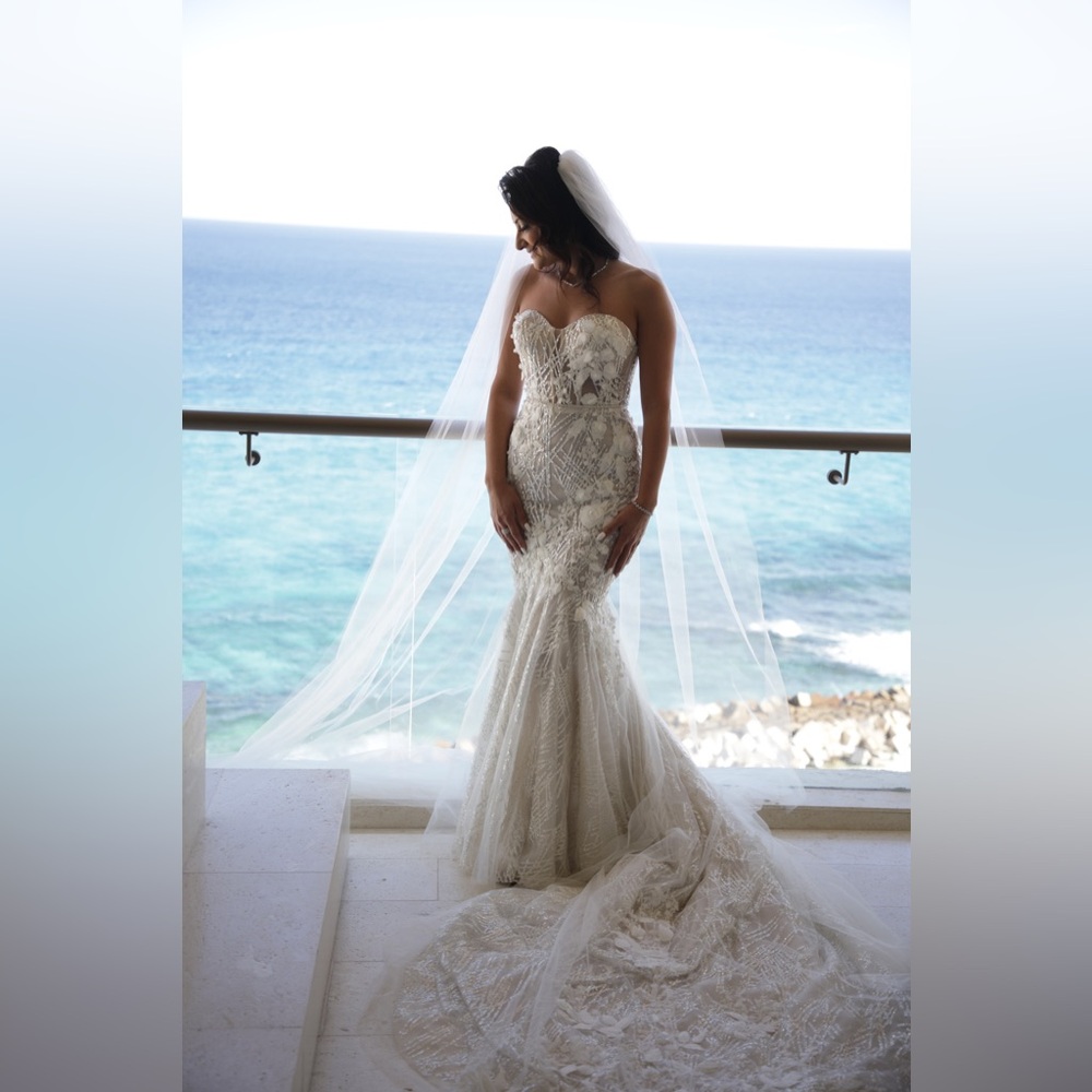 BERTA BRIDAL 19-110 Athens Collection STUNNING gown wedding dress! - Picture 5 of 17